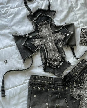 Light Gray Pants Suit for Women