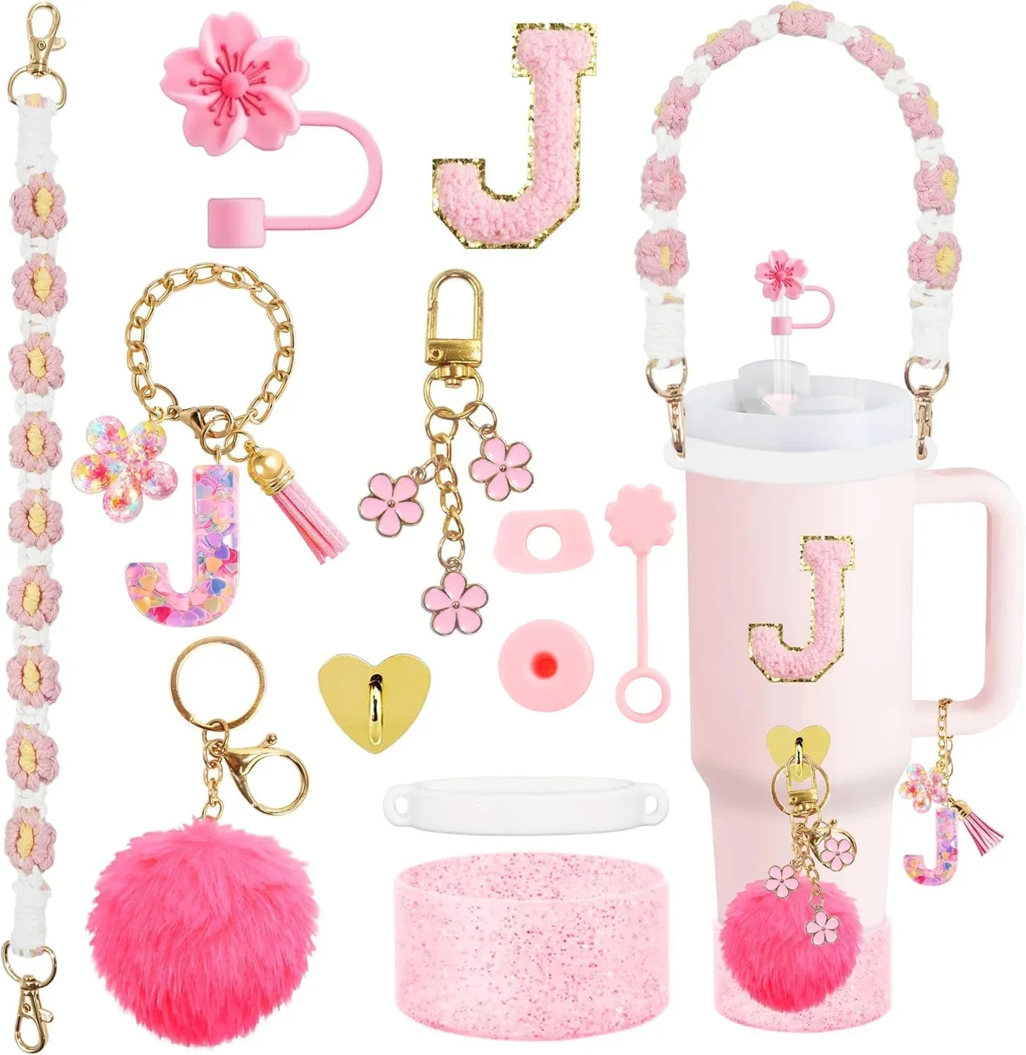 ✨12PCS Ultimate Accessory Set! Fits 30oz & 40oz Stanley Cups
