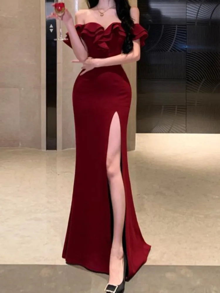 Sexy Bodycon Long Dress – Elegant & Sultry for Any Occasion