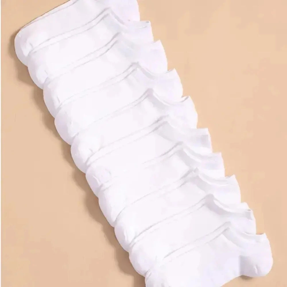🧦 10/20 Pairs Unisex Low-Cut Boat Socks – Breathable, Comfy & Everyday Ready