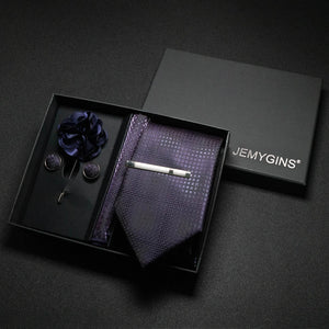 Wine Red Paisley Silk Tie Set – A Touch of Elegance for Every Occasion