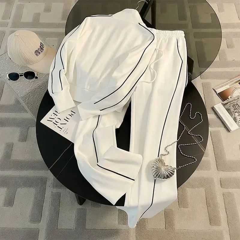 💕 Spring & Autumn Women’s Fashion Sports Suit Two-Piece Set