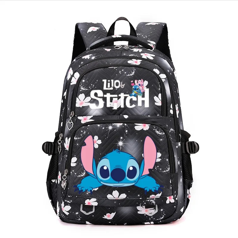 π Stitch Backpack for Boys & Girls