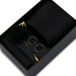 Top-Quality Solid Color Tie Set – The Perfect Touch of Elegance