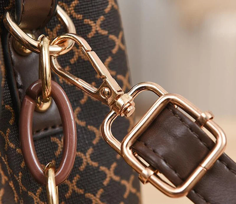 New Women’s Luxury Design Bucket Shoulder Crossbody Bag