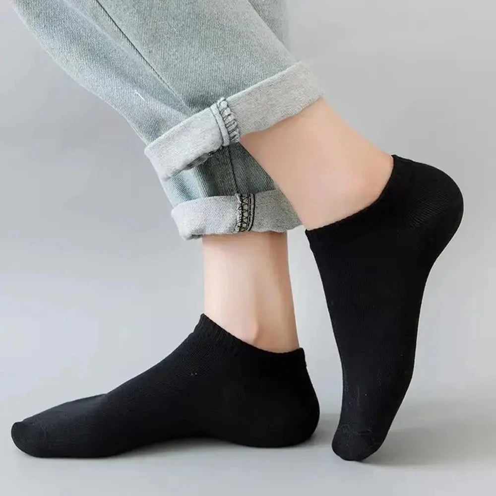 🧦 10/20 Pairs Unisex Low-Cut Boat Socks – Breathable, Comfy & Everyday Ready