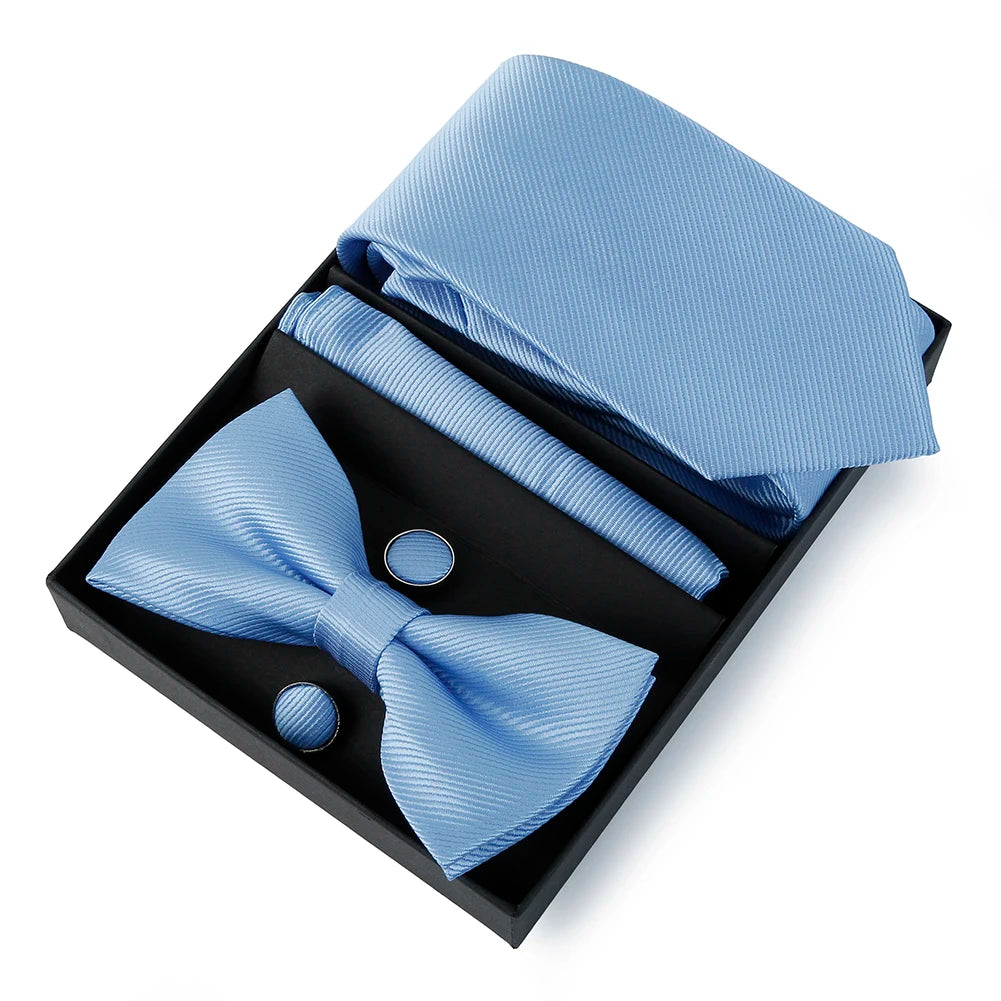 Newest Design Silk Tie Set β The Ultimate Gentlemanβs Gift