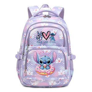 π Stitch Backpack for Boys & Girls