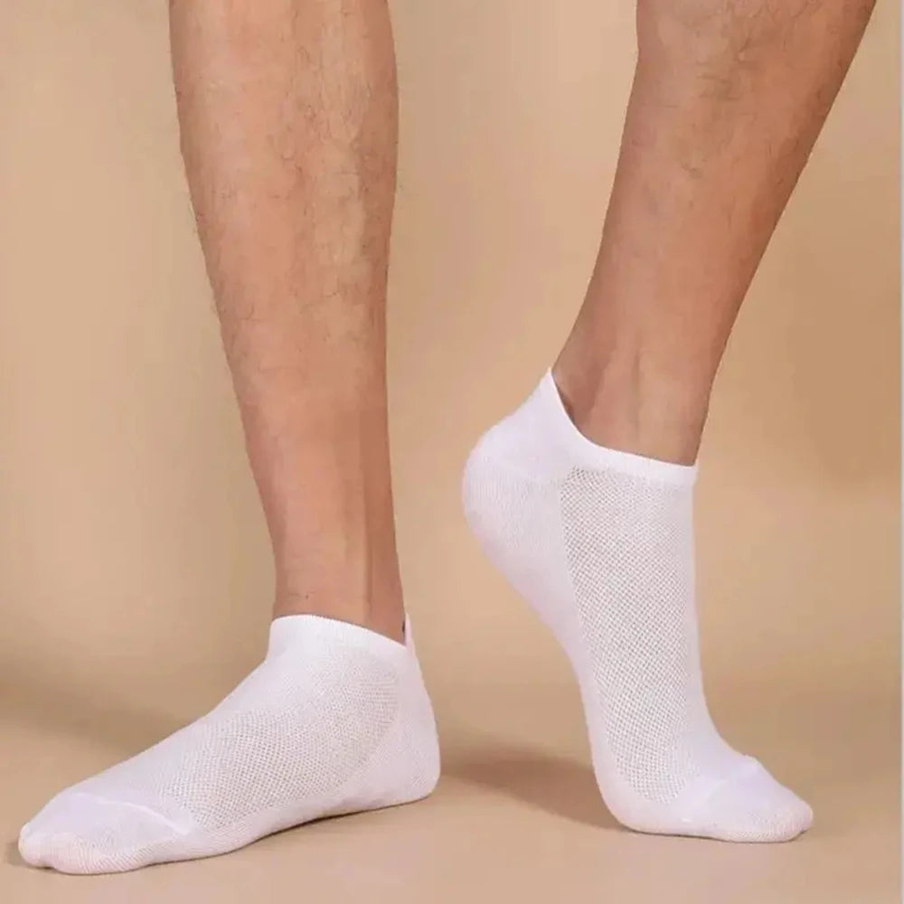 🧦 10/20 Pairs Unisex Low-Cut Boat Socks – Breathable, Comfy & Everyday Ready
