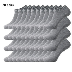 𧦠Unisex Solid Color Ankle & Boat Socks β 10/20/40 Pairs
