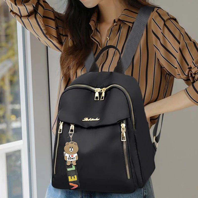 π 2025 New Neutral-Style Oxford Cloth Backpack