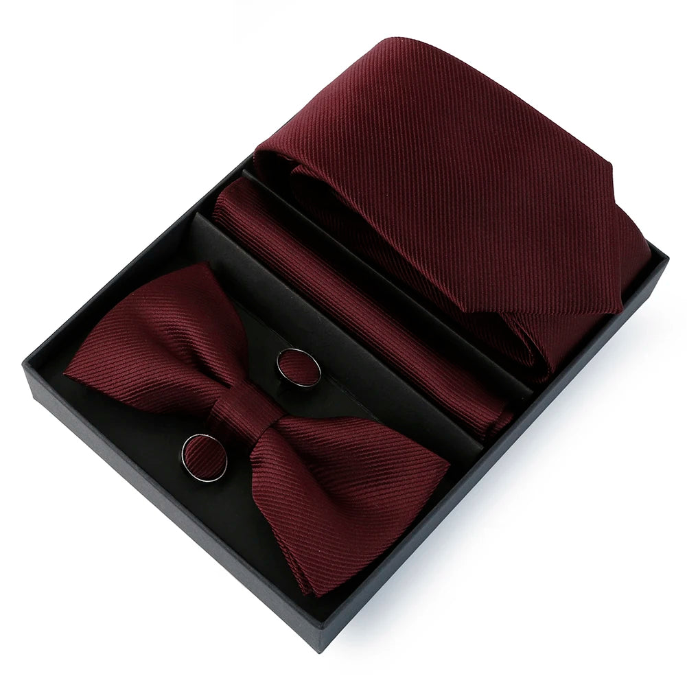 Newest Design Silk Tie Set β The Ultimate Gentlemanβs Gift