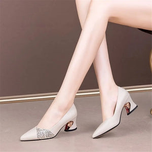 Cresfimix Sapatos Femininas Women’s Elegant Pumps