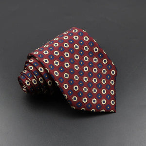 Men’s Fashion Silk Tie – 7.5cm Soft Novelty Necktie