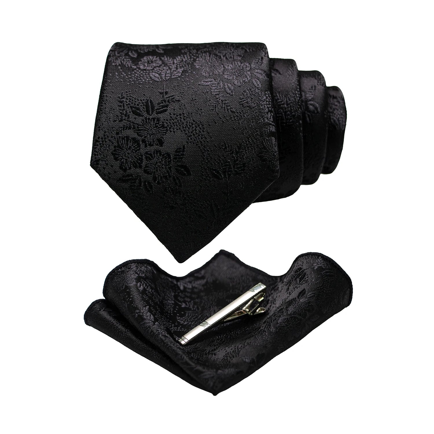 JEMYGINS Floral Silk Menβs Tie Set β Elevate Your Style with Elegance