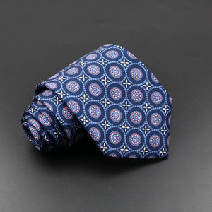 Men’s Fashion Silk Tie – 7.5cm Soft Novelty Necktie