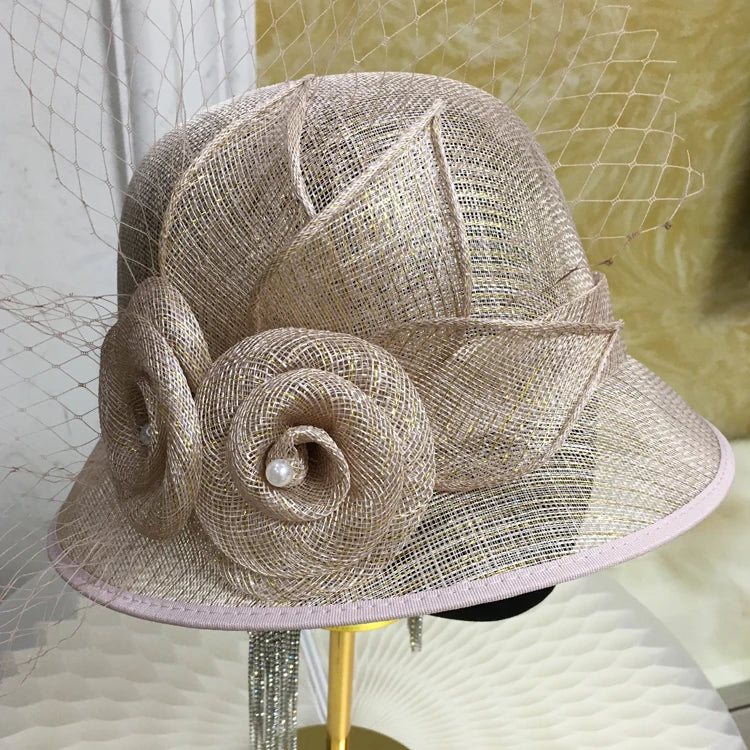 X4138 British Linen Top Hat for Women