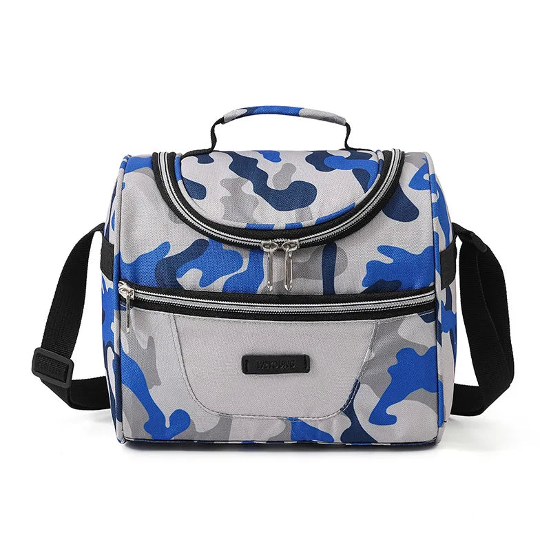 Print Cartoon Insulated Lunch Tote