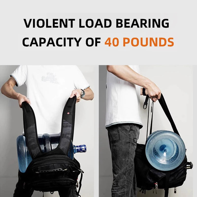 πΌ Waterproof Men's Laptop & School Backpack β Swiss-Style, Large Capacity