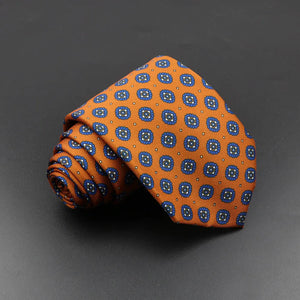 Men’s Fashion Silk Tie – 7.5cm Soft Novelty Necktie