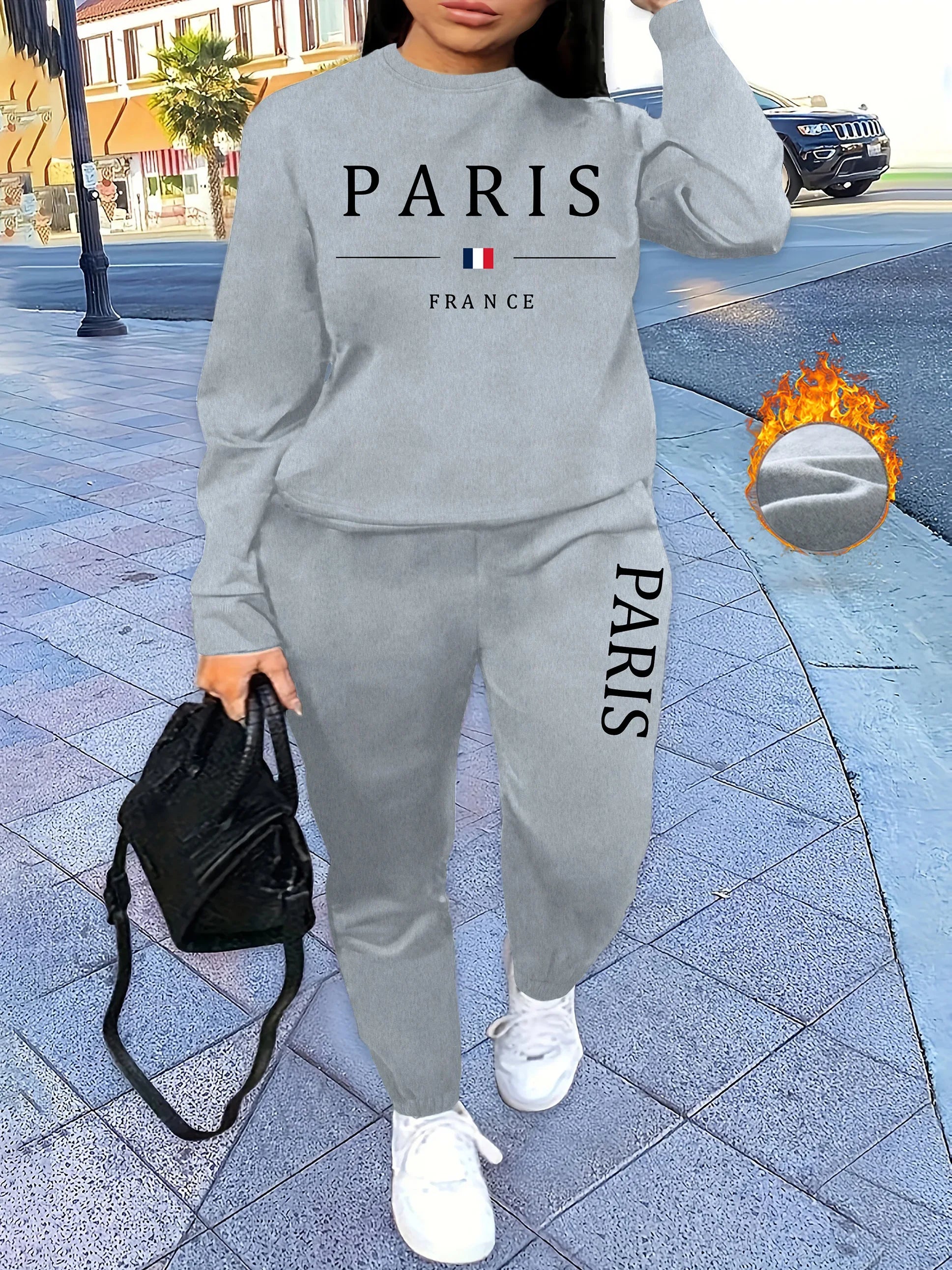 Women’s Two-Piece Tracksuit Set