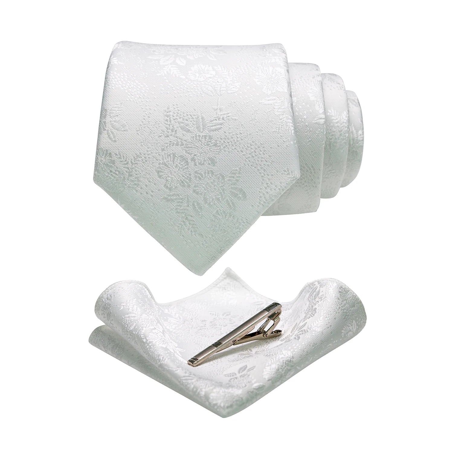 JEMYGINS Floral Silk Menβs Tie Set β Elevate Your Style with Elegance