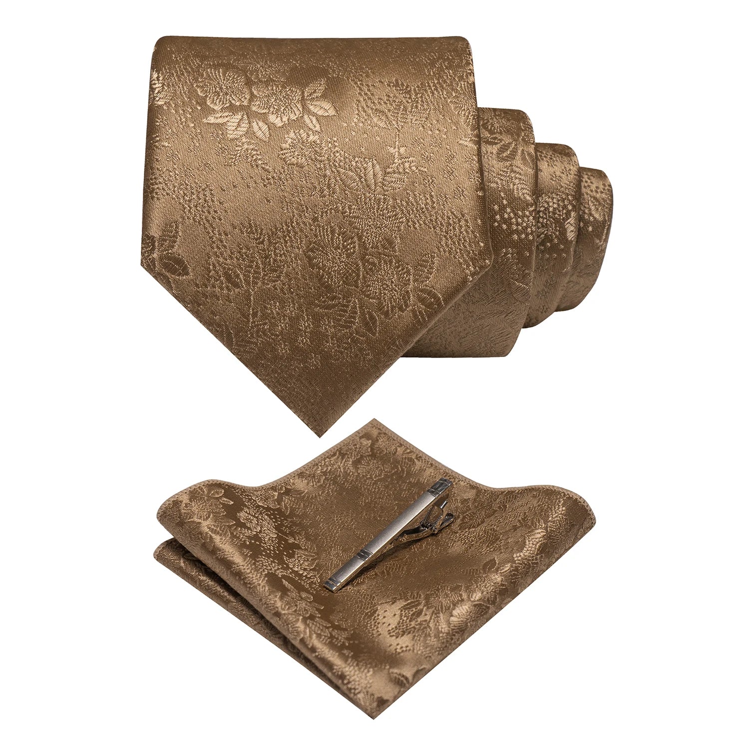 JEMYGINS Floral Silk Menβs Tie Set β Elevate Your Style with Elegance