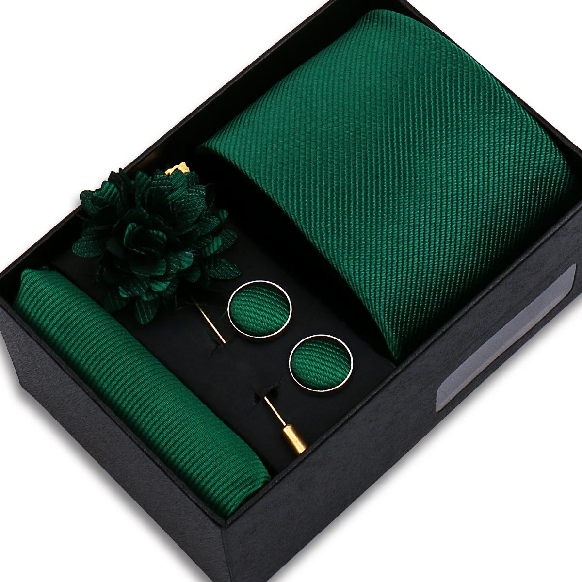 Top-Quality Solid Color Tie Set β The Perfect Touch of Elegance