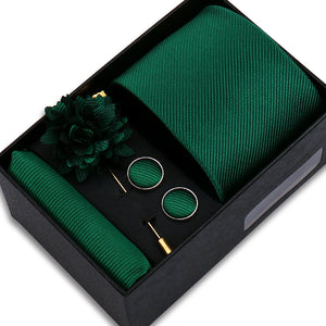 Top-Quality Solid Color Tie Set – The Perfect Touch of Elegance
