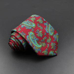 Men’s Fashion Silk Tie – 7.5cm Soft Novelty Necktie