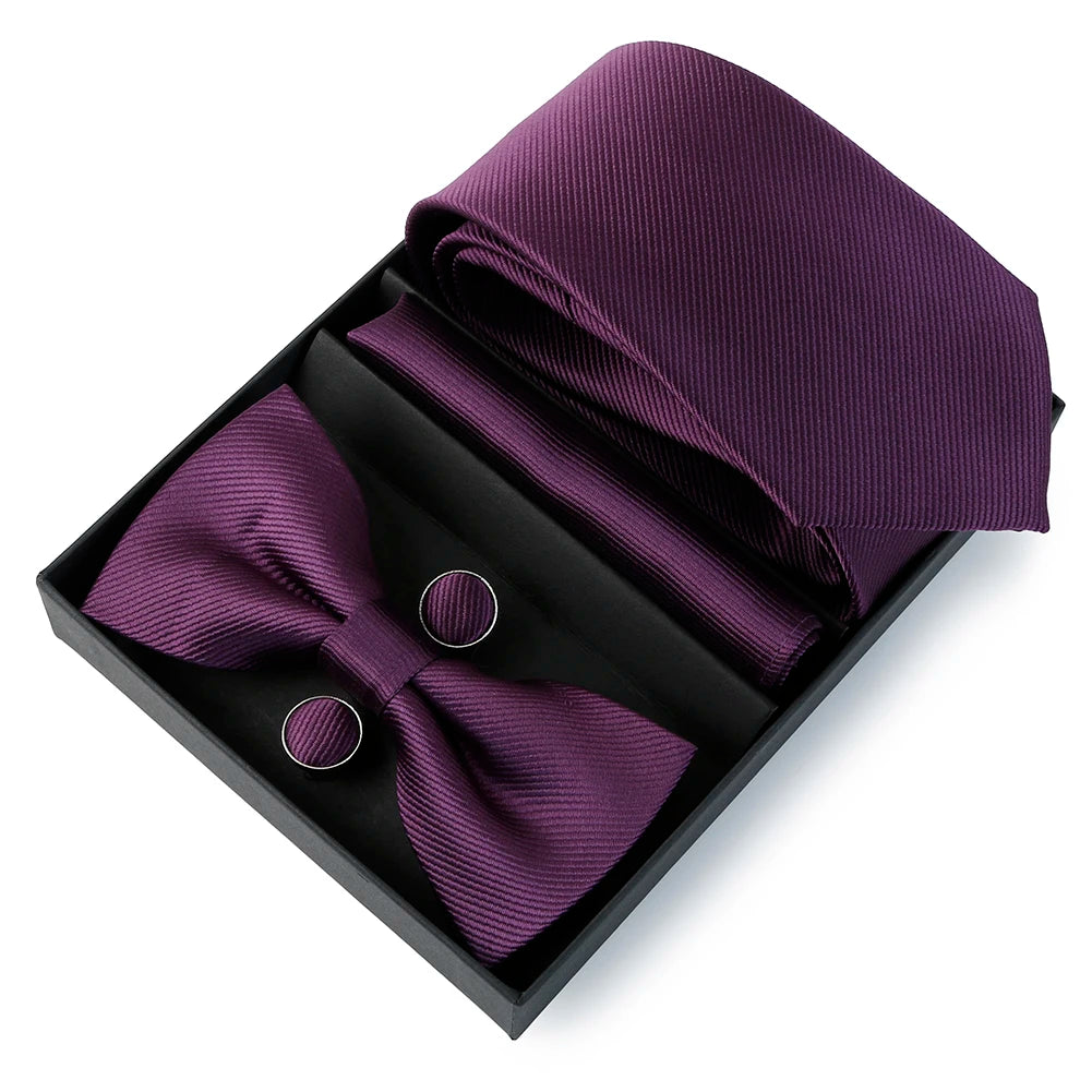 Newest Design Silk Tie Set β The Ultimate Gentlemanβs Gift