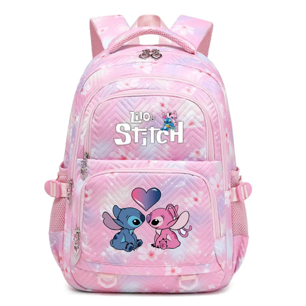 π Stitch Backpack for Boys & Girls