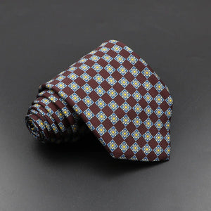 Men’s Fashion Silk Tie – 7.5cm Soft Novelty Necktie