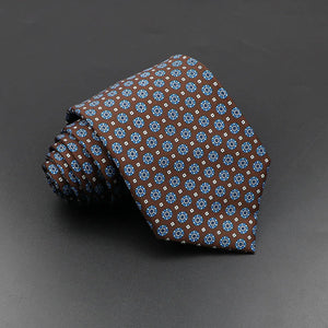 Men’s Fashion Silk Tie – 7.5cm Soft Novelty Necktie