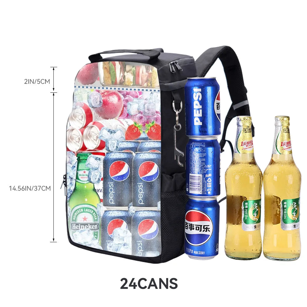 New Picnic Cooler Bag / Lunch box β Large-Capacity Thermal Backpack