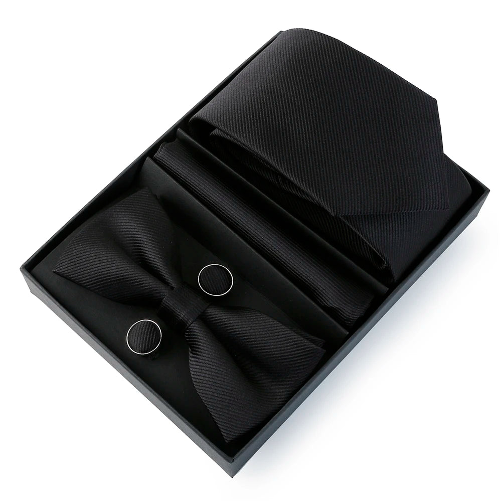 Newest Design Silk Tie Set β The Ultimate Gentlemanβs Gift