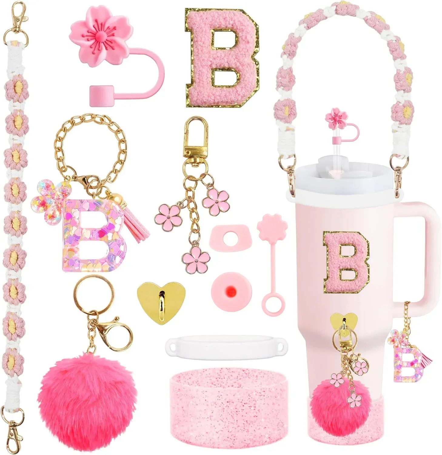 ✨12PCS Ultimate Accessory Set! Fits 30oz & 40oz Stanley Cups