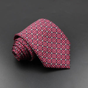 Men’s Fashion Silk Tie – 7.5cm Soft Novelty Necktie