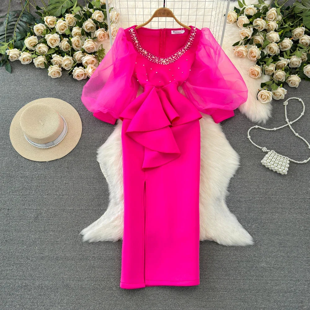 Introducing Our Chic Vintage Evening Party Dress