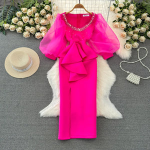 Introducing Our Chic Vintage Evening Party Dress