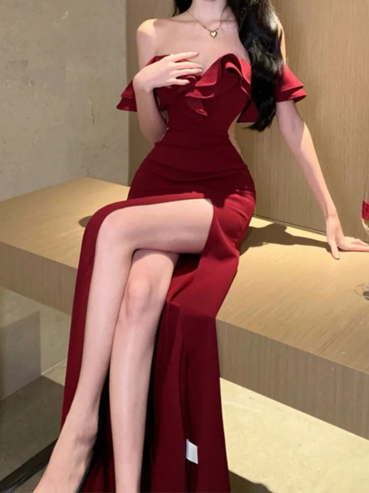 Sexy Bodycon Long Dress – Elegant & Sultry for Any Occasion