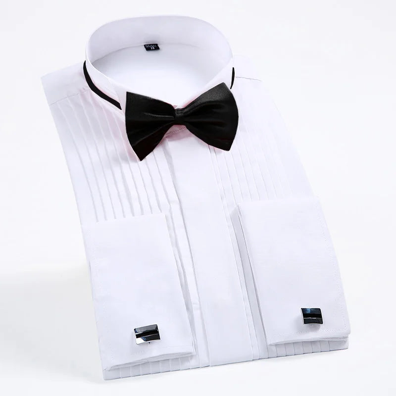 Classic Winged Collar Dress Shirt β Perfect for Any Formal Occasion