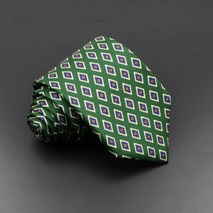 Men’s Fashion Silk Tie – 7.5cm Soft Novelty Necktie