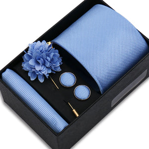 Top-Quality Solid Color Tie Set – The Perfect Touch of Elegance