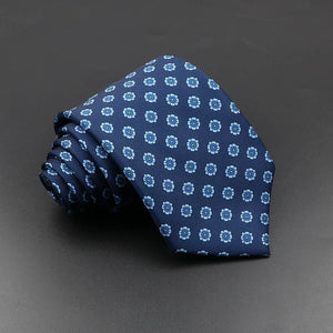 Men’s Fashion Silk Tie – 7.5cm Soft Novelty Necktie
