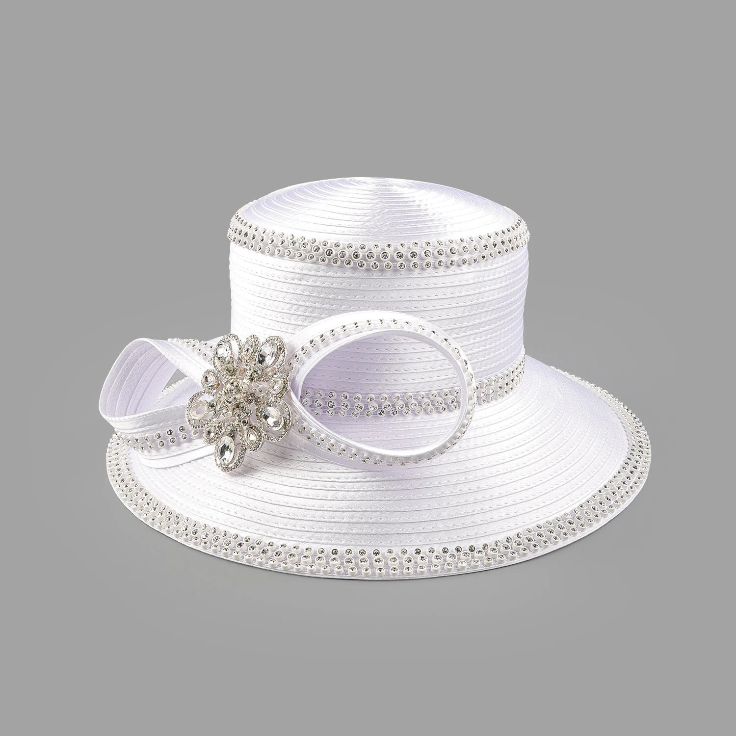 Fashion White Church Hats for Women