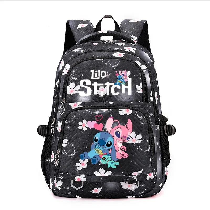 π Stitch Backpack for Boys & Girls