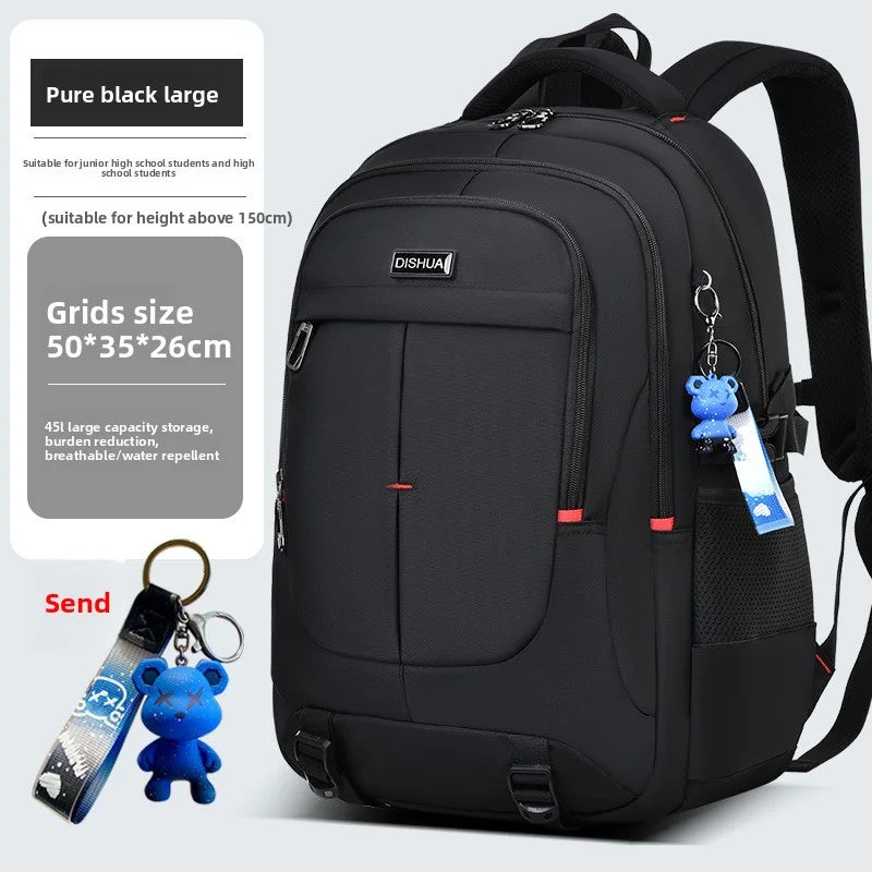 π 2025 New Camouflage School Backpack for Boys