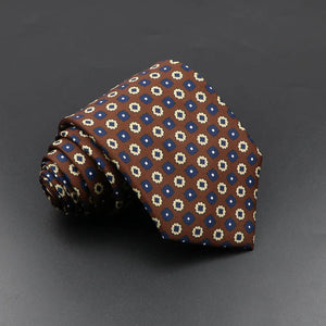 Men’s Fashion Silk Tie – 7.5cm Soft Novelty Necktie