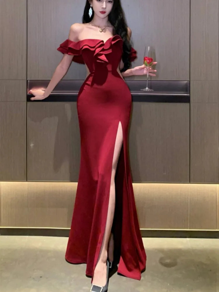 Sexy Bodycon Long Dress – Elegant & Sultry for Any Occasion